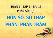Số thập phân là gì? Phần trăm là gì? Hỗn số là gì? Bài tập...